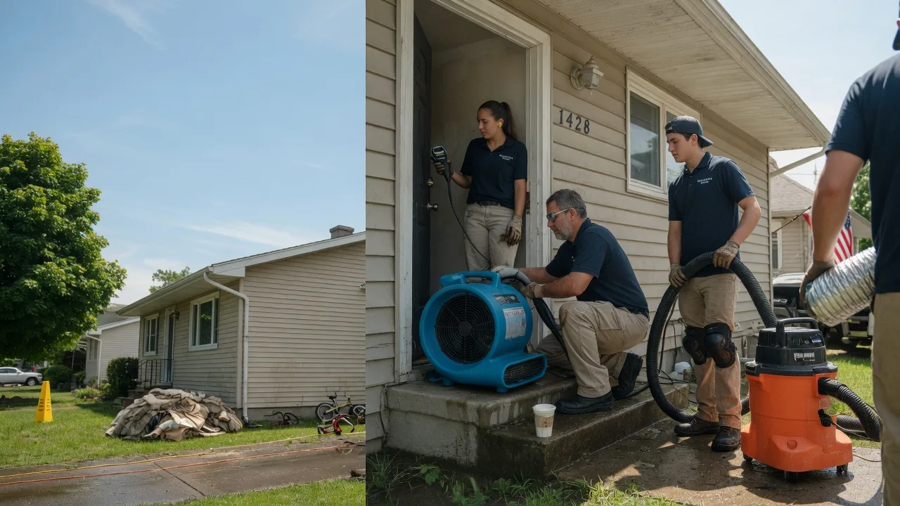 Water Damage Restoration in Grovertown, IN near me